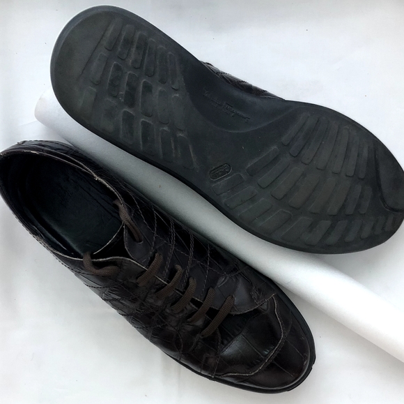 Ferragamo crocodile sneaker size 10.5 - Picture 2 of 4